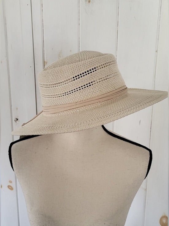 The San Diego Hat Company Jackson Boater Open Weave Hat main image 5